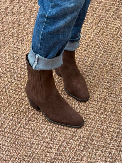 Bottines Isabel Marron
