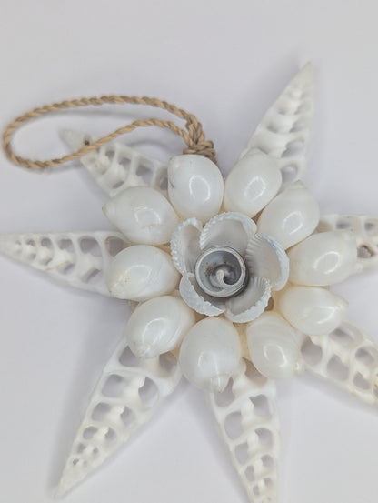 Porte-clés coquillage Blanc –