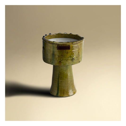 Bougie Coupe Tamegroute Jaune M – Mon Bel Oranger – Côté Bougie