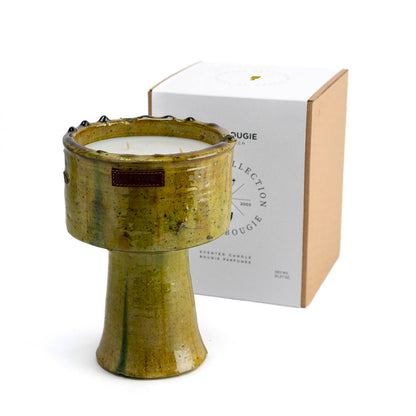 Bougie Coupe Tamegroute Jaune M – Mon Bel Oranger – Côté Bougie